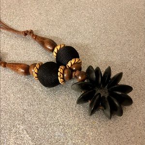 NWOT Ethnic Woman Necklace